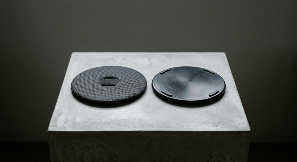 Pair of dual-surface core training sliders